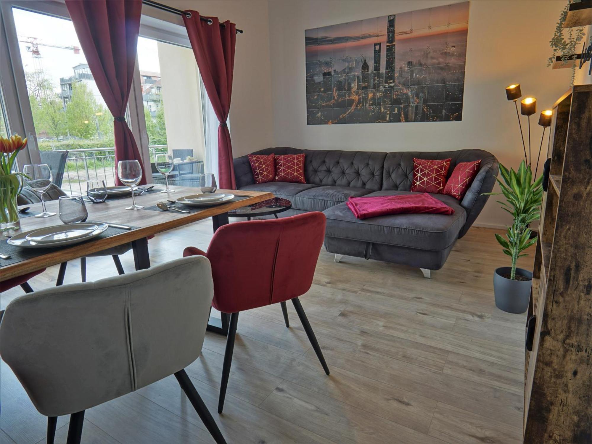 "Hogulu" Brandenburg, Balkon, Neustadt, Kueche, Wassernaehe - Parkplatz Inklusive Apartment Бранденбург Стая снимка